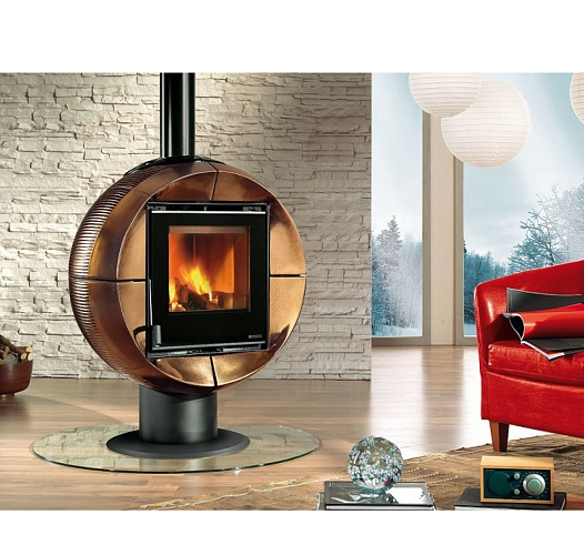 La Nordica-Extraflame fireball oro craquele_3