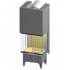 Spartherm arte 3rl-60h-4s стандарт, левая (высота дверки 57 см), диаметр дымохода 200 мм